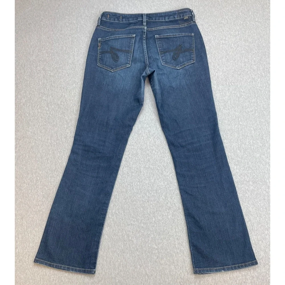 Jag Jeans Womens 30 x 30 Blue Cotton Blend Stretch Low-Rise Bootcut